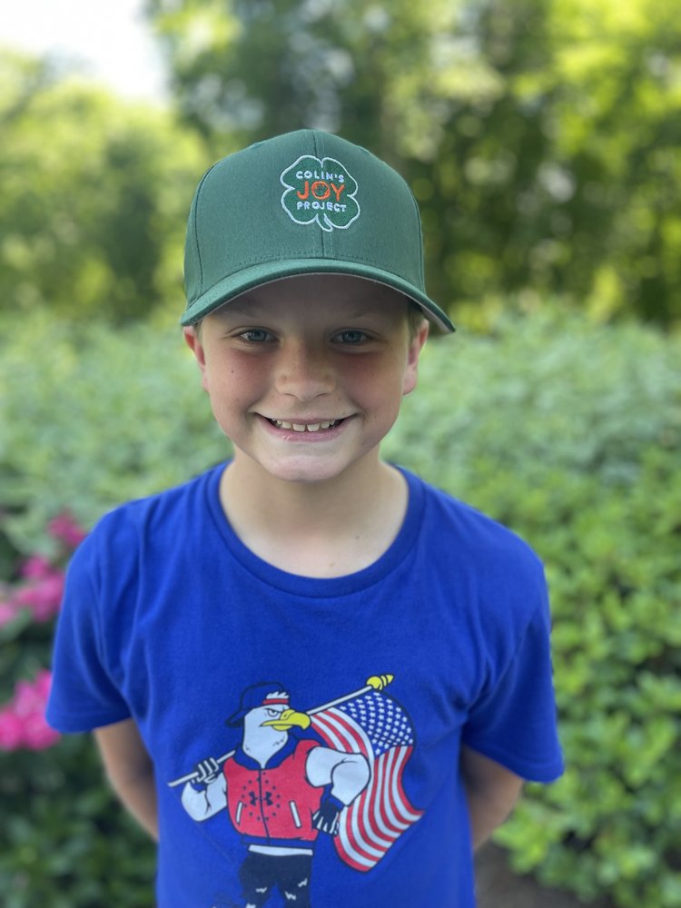 Green Fitted Baseball Hat — Colin's Joy Project