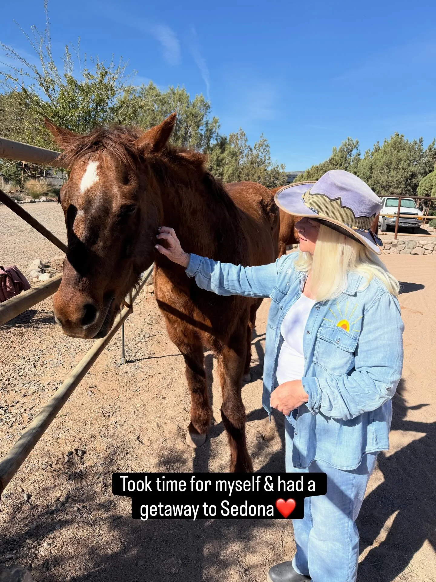 Honoring myself today, recalling my childhood experience with horses and the joy they brought me! Thank you, Red Flash for helping me remember who I am! #smartypantsranch #sedona #horse #healing #getaway
