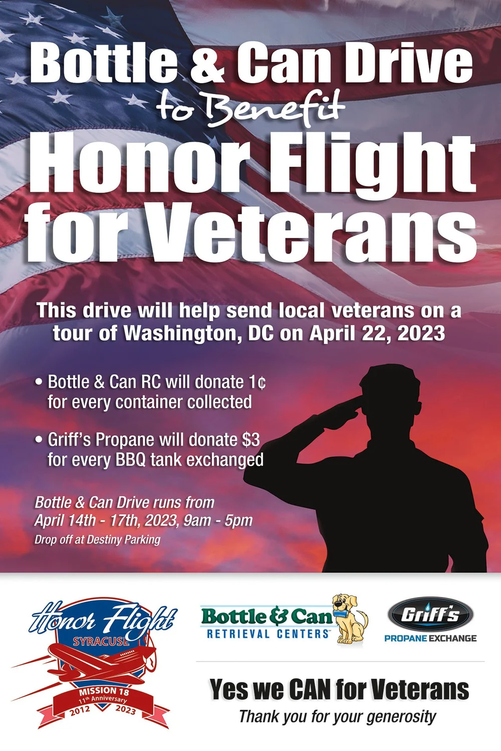 Please Help Us Support our Veterans