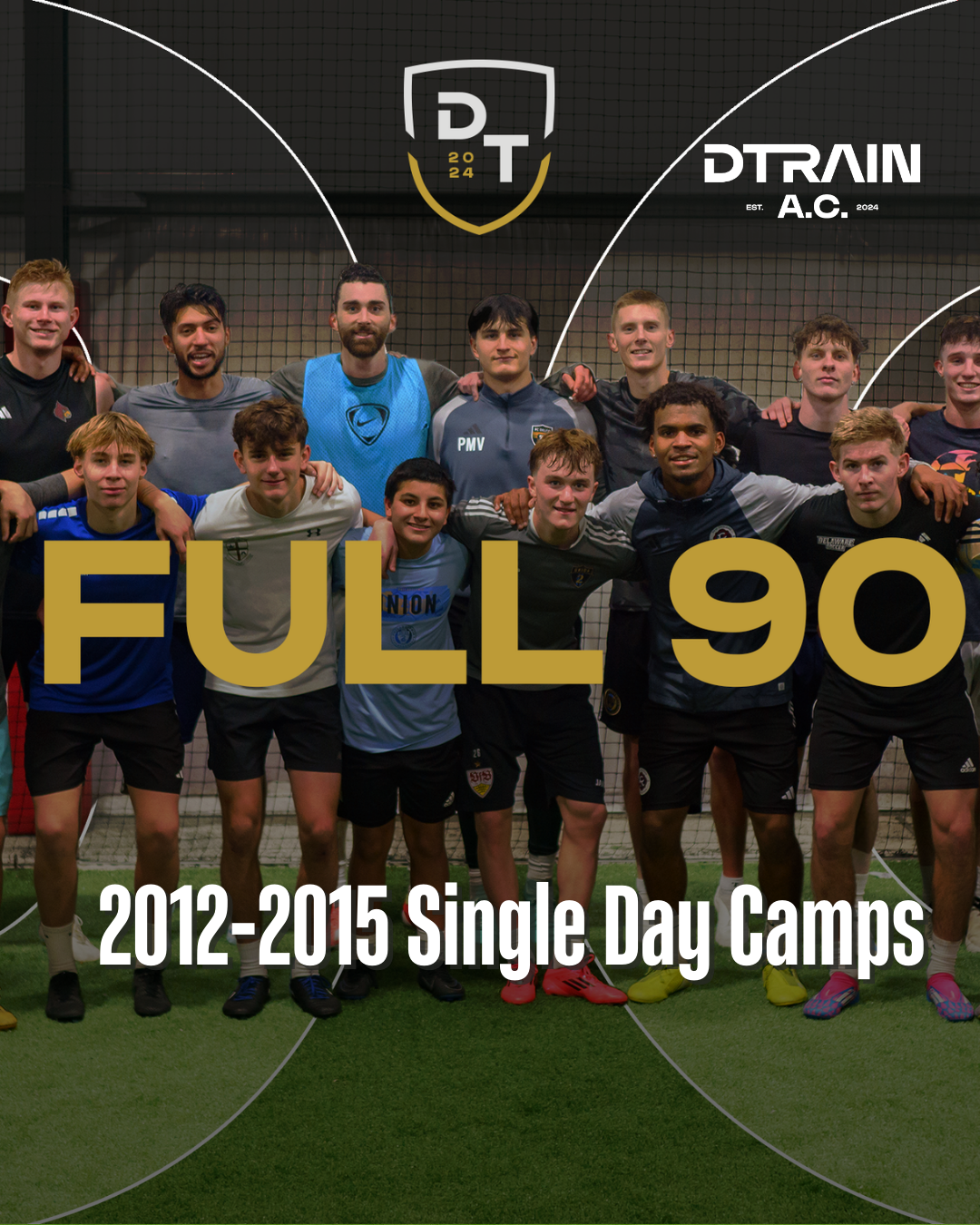 Summer 2026 DTRAIN 2012-2015 Single Day of Camp (CREDIT CARD)