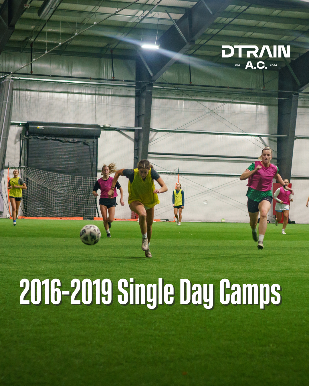 DTRAIN 2026 2016-2019 Single Day of Camp (CREDIT CARD)