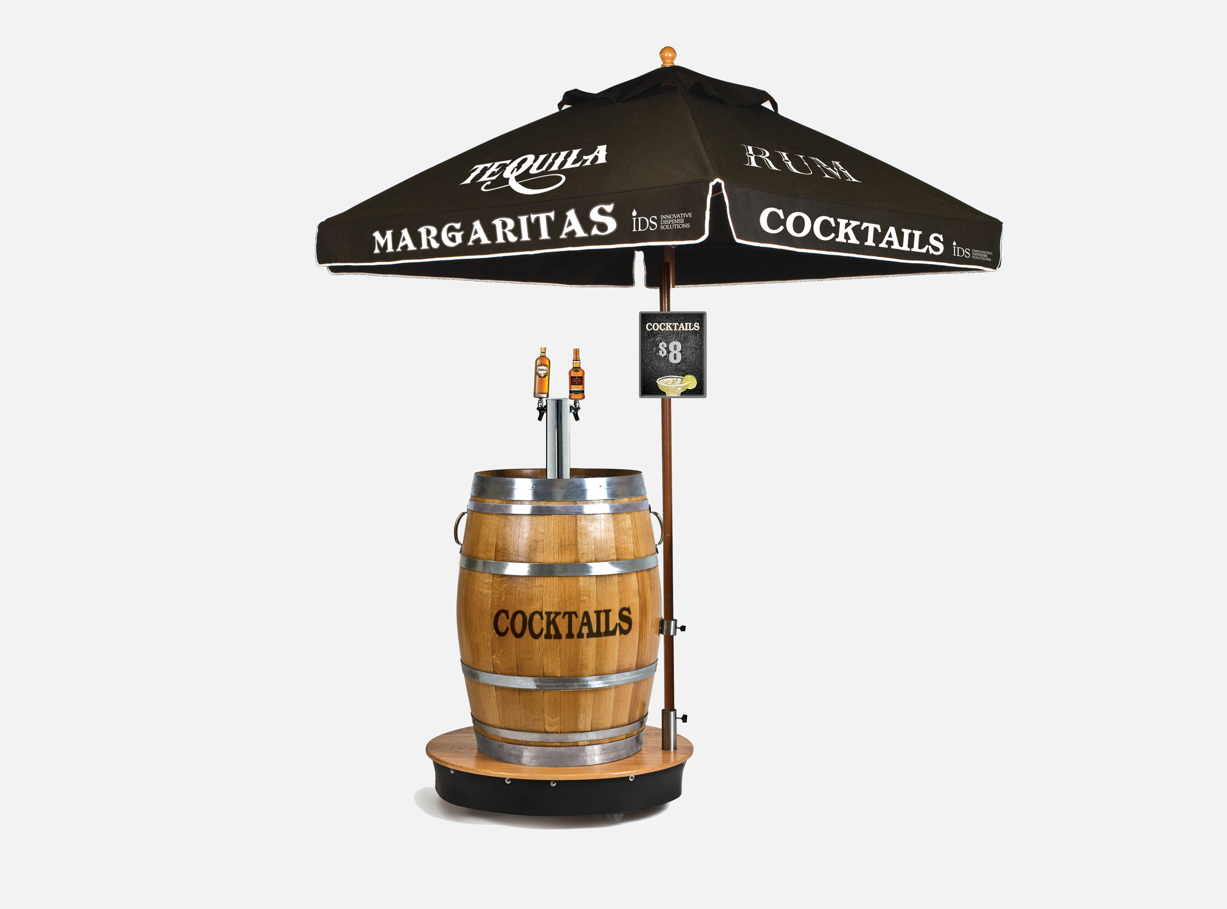 Cocktail Single Barrel Dispenser