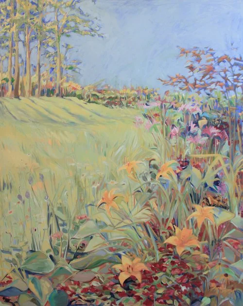 Meadow Garden, Oil on Canvas, 60 x 48