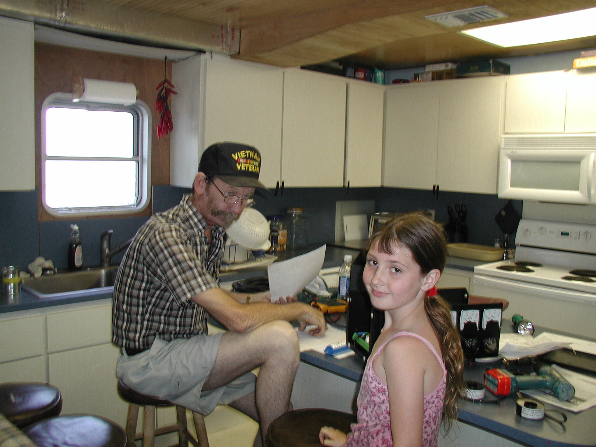 Our first Captain Don and Granddaughter.jpg