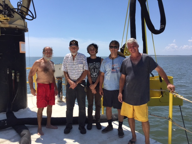 Crew on first day on site 2016.JPG