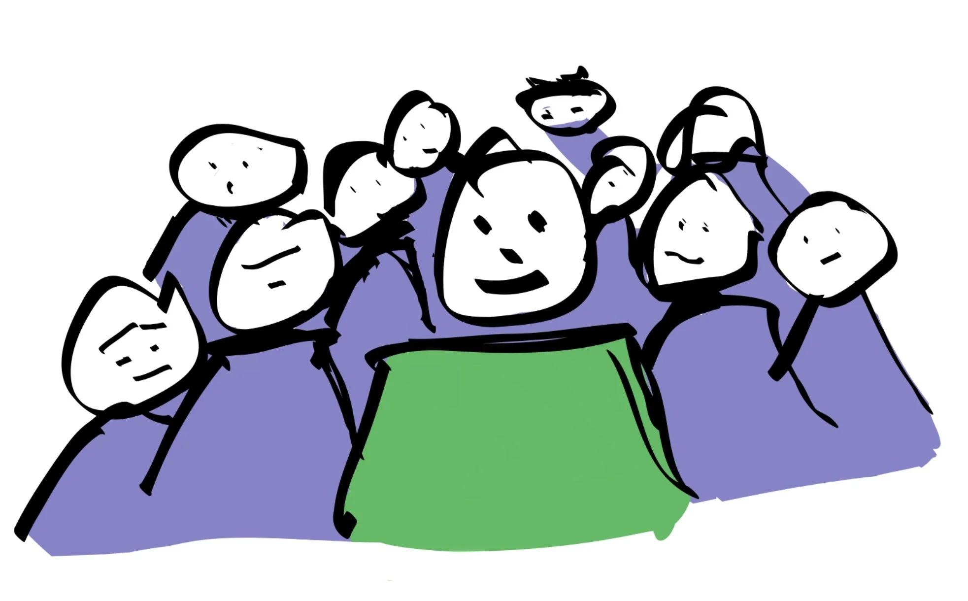 A differentiated entrepreneur in the sea of sameness.