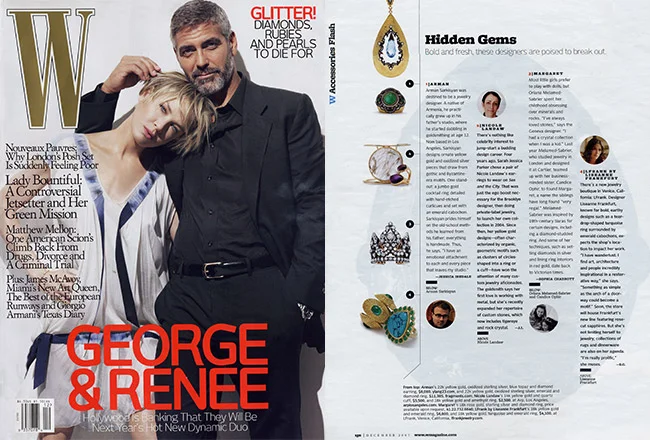 Agatha Cuff and Ring, W Magazine