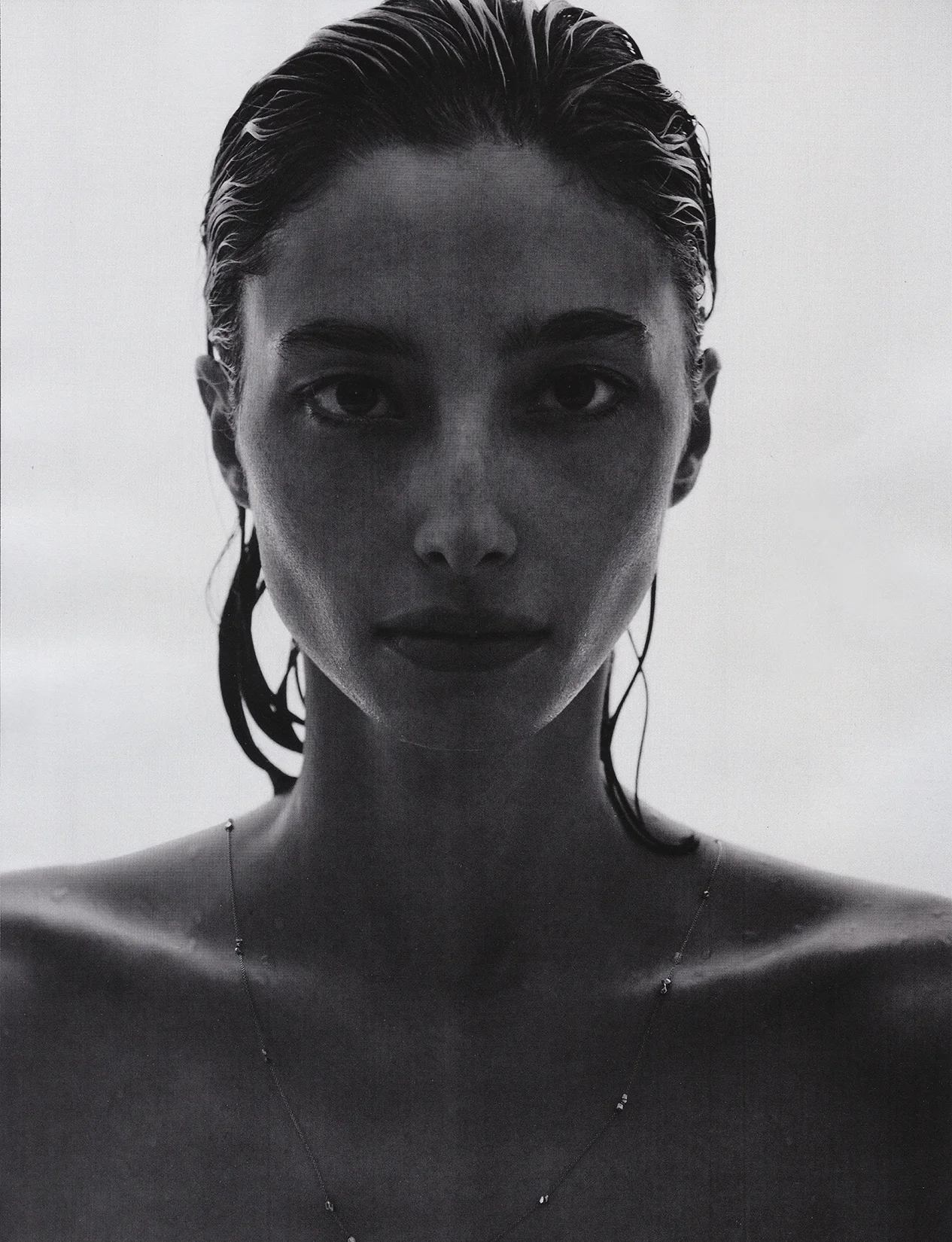 Hewn Pebble Necklace, Vogue Poland
