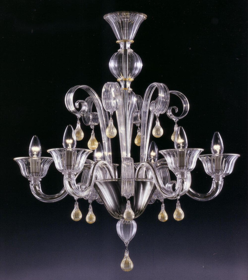 Murano Chrystal Chandelier