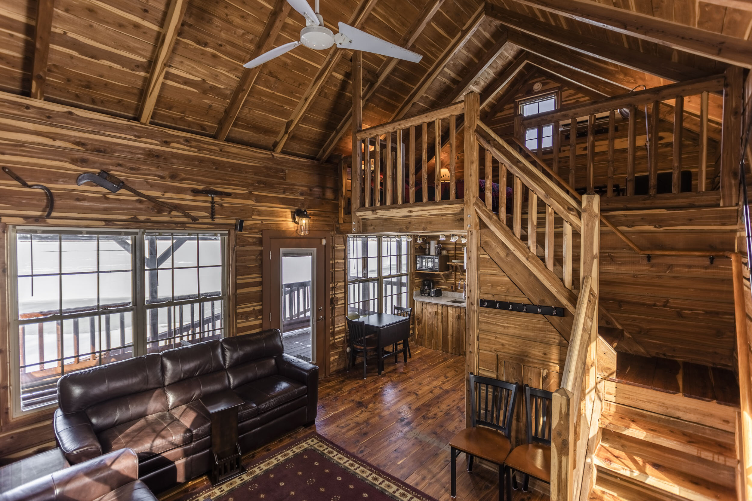 Log Cabin — The Lodges at Stone Lake