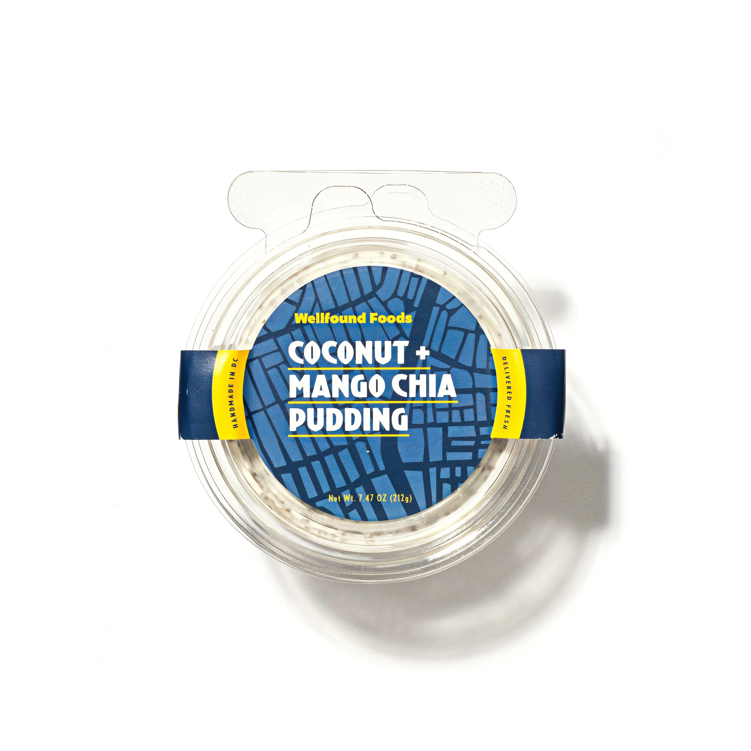 Coconut + Mango Chia Pudding