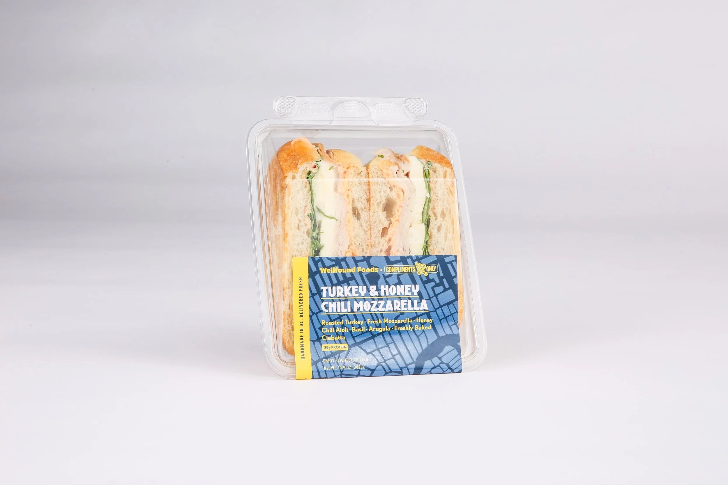 Compliments Only Turkey & Honey Chili Mozzarella