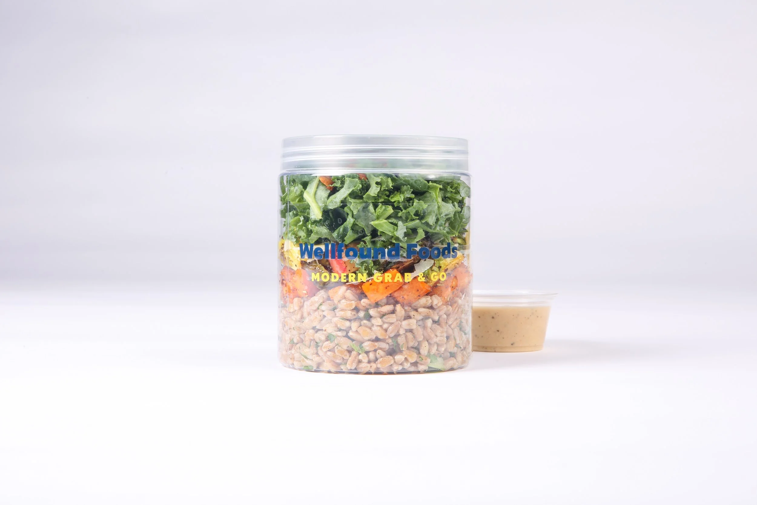 DIG Farro & Cashew Kale Caesar Bowl