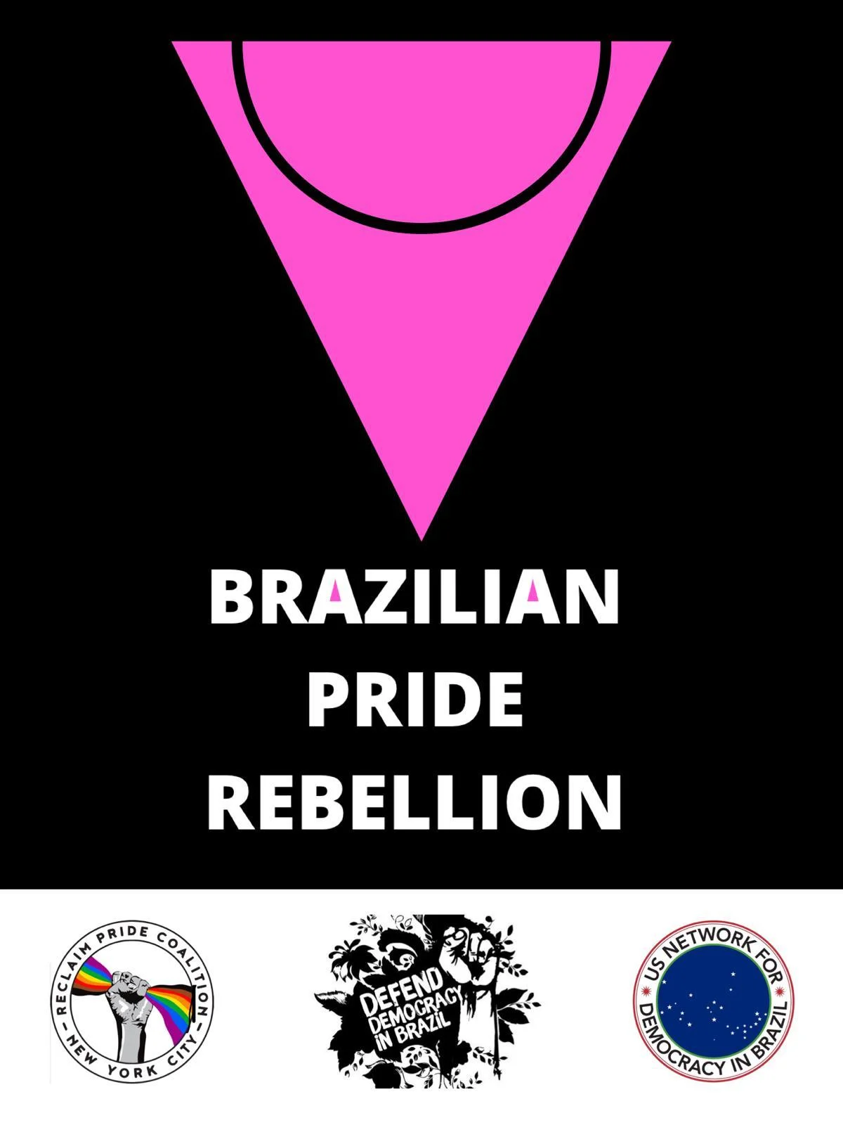 TODAY: June 22, 6PM -Defend Democracy in Brazil will host Robeyoncé Lima and special guests in "Brazilian Pride Rebellion: Stories of Resilience"