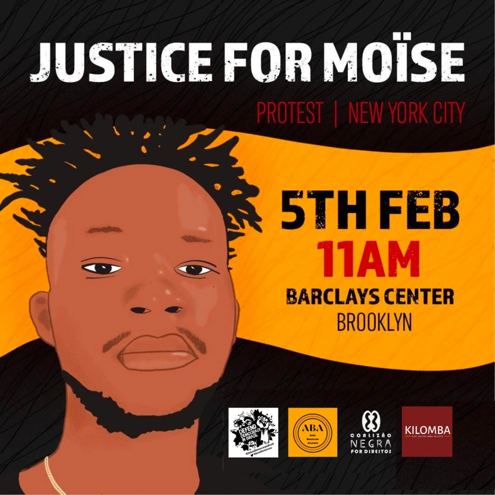 We stand in solidarity with #MoiseKabagambe's family #JustiçaPorMoise #JusticeForMoise