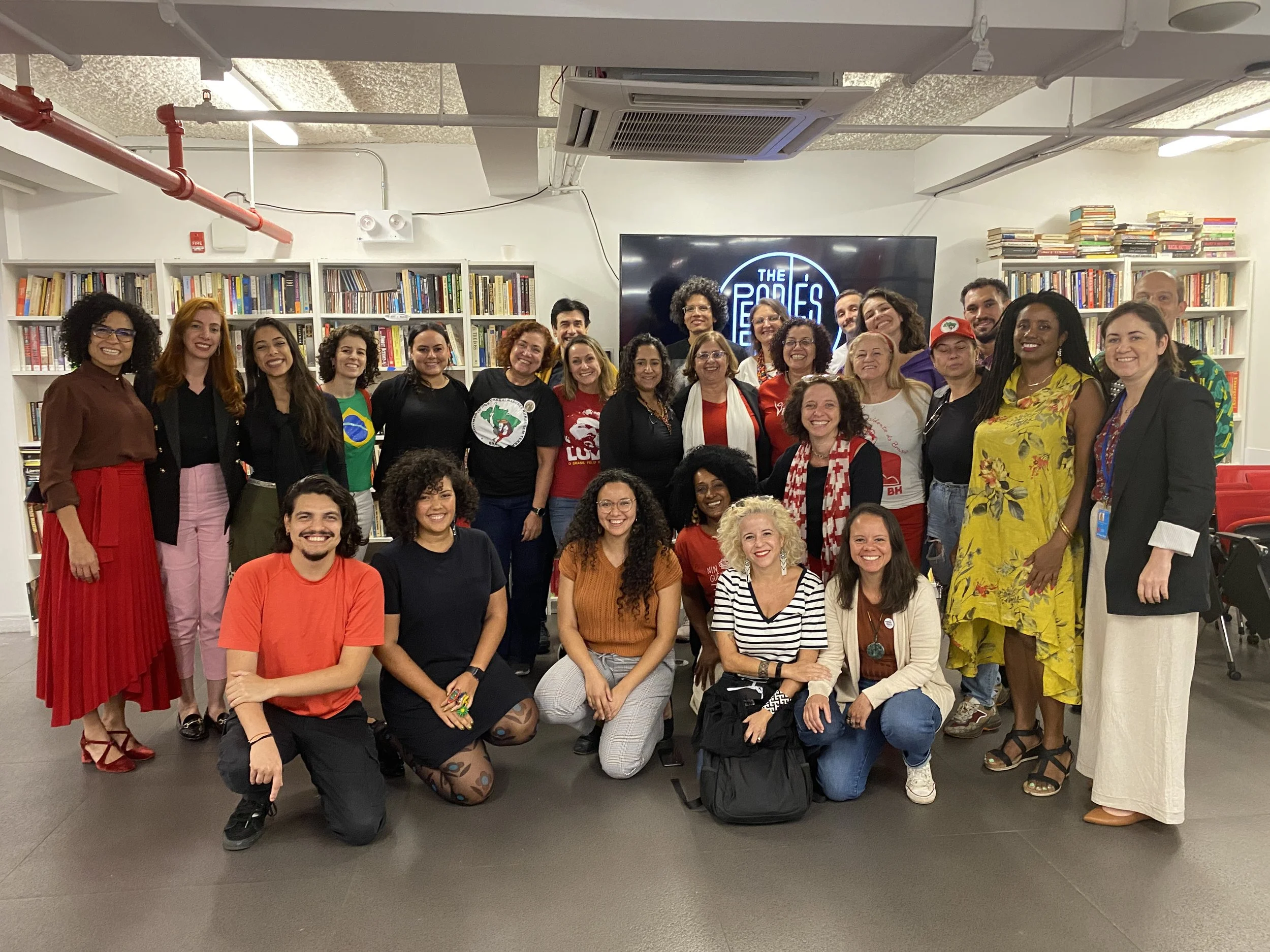 Encontro com a Ministra das Mulheres Cida Gonçalves e ativistas em Nova York