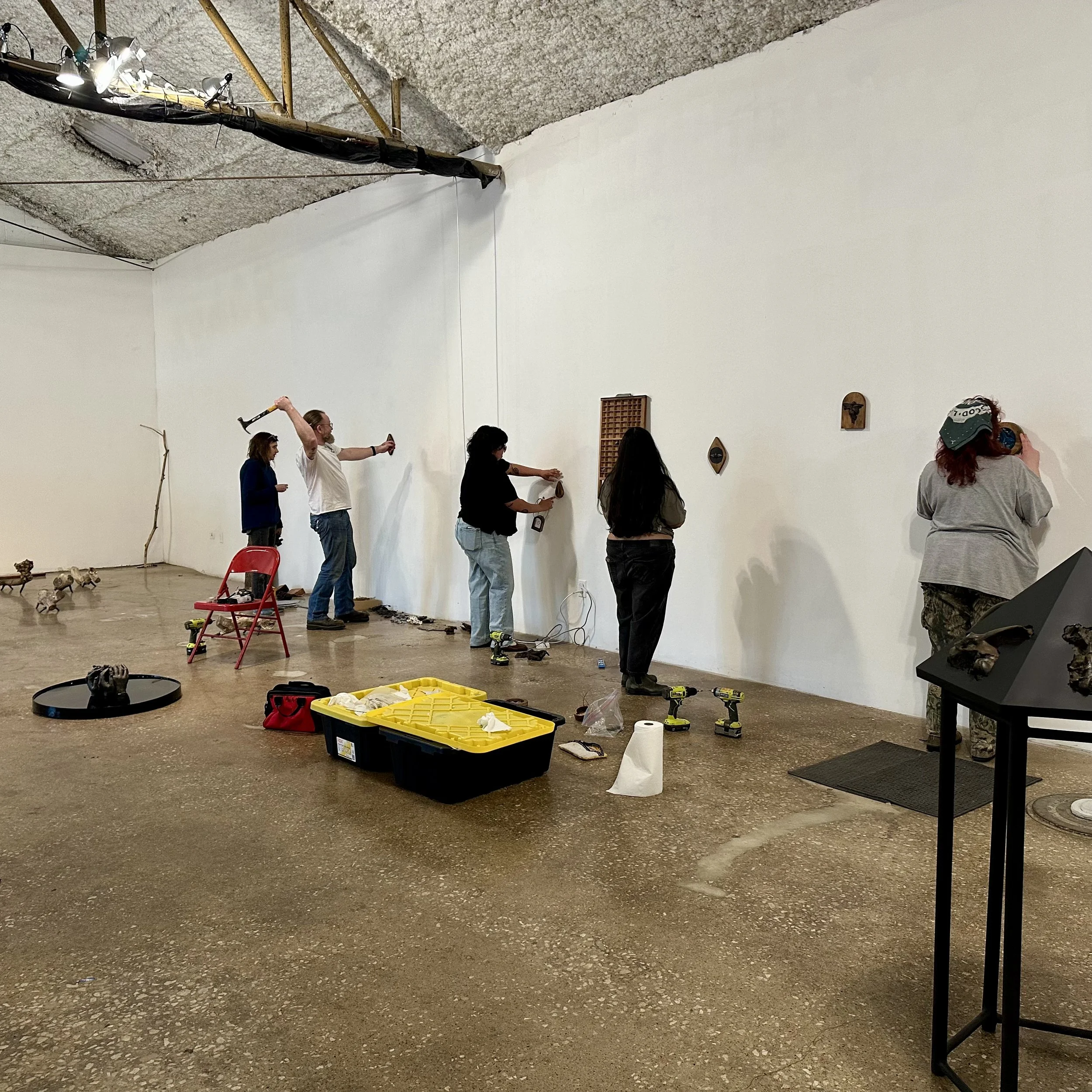 Setting up Heavy Hands Heavy Lands