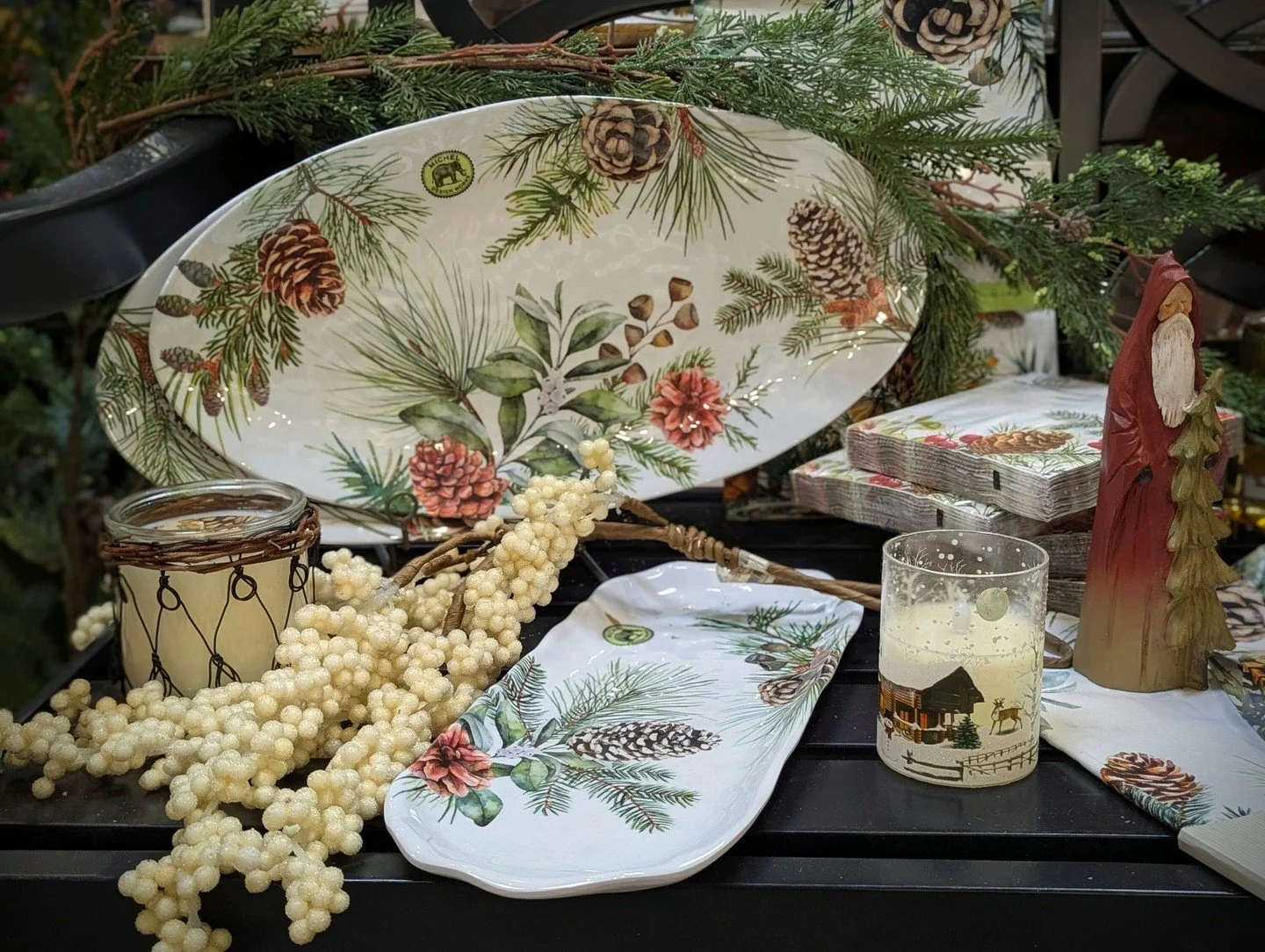 Headed to or hosting a holiday gathering? Hoerr Nursery has your back (and your buffet table!) Starting today, all Christmas d&eacute;cor, silk arrangements, poinsettias, and holiday plants are 50% off! 

Stop by this week, say hello, and let's get y