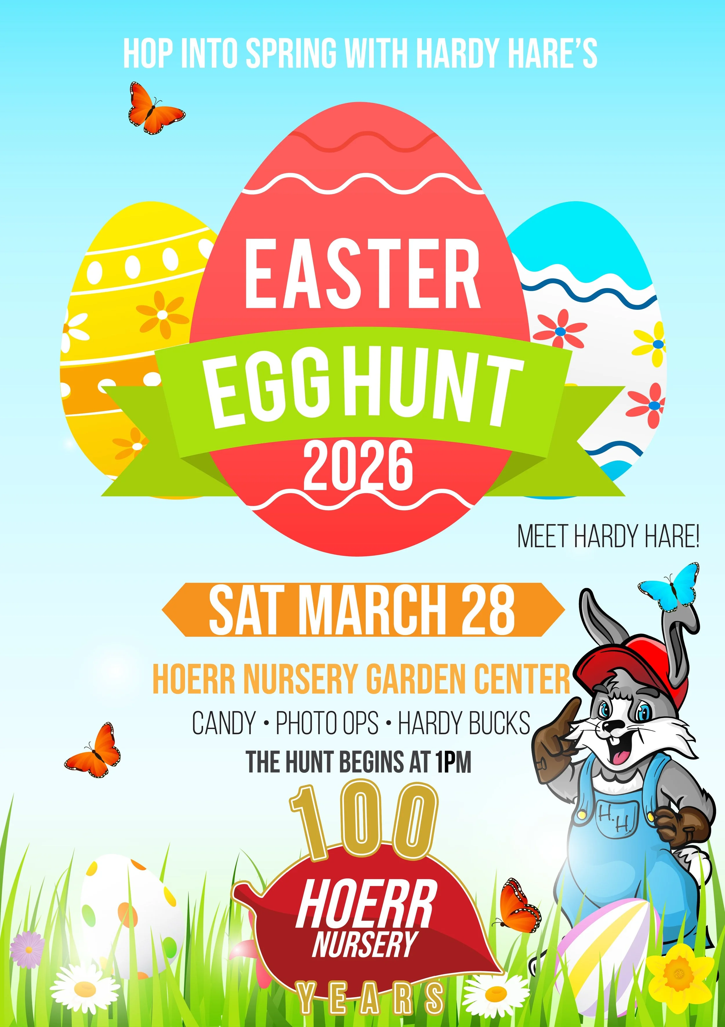 Hardy Hare's Easter Hunt 2026