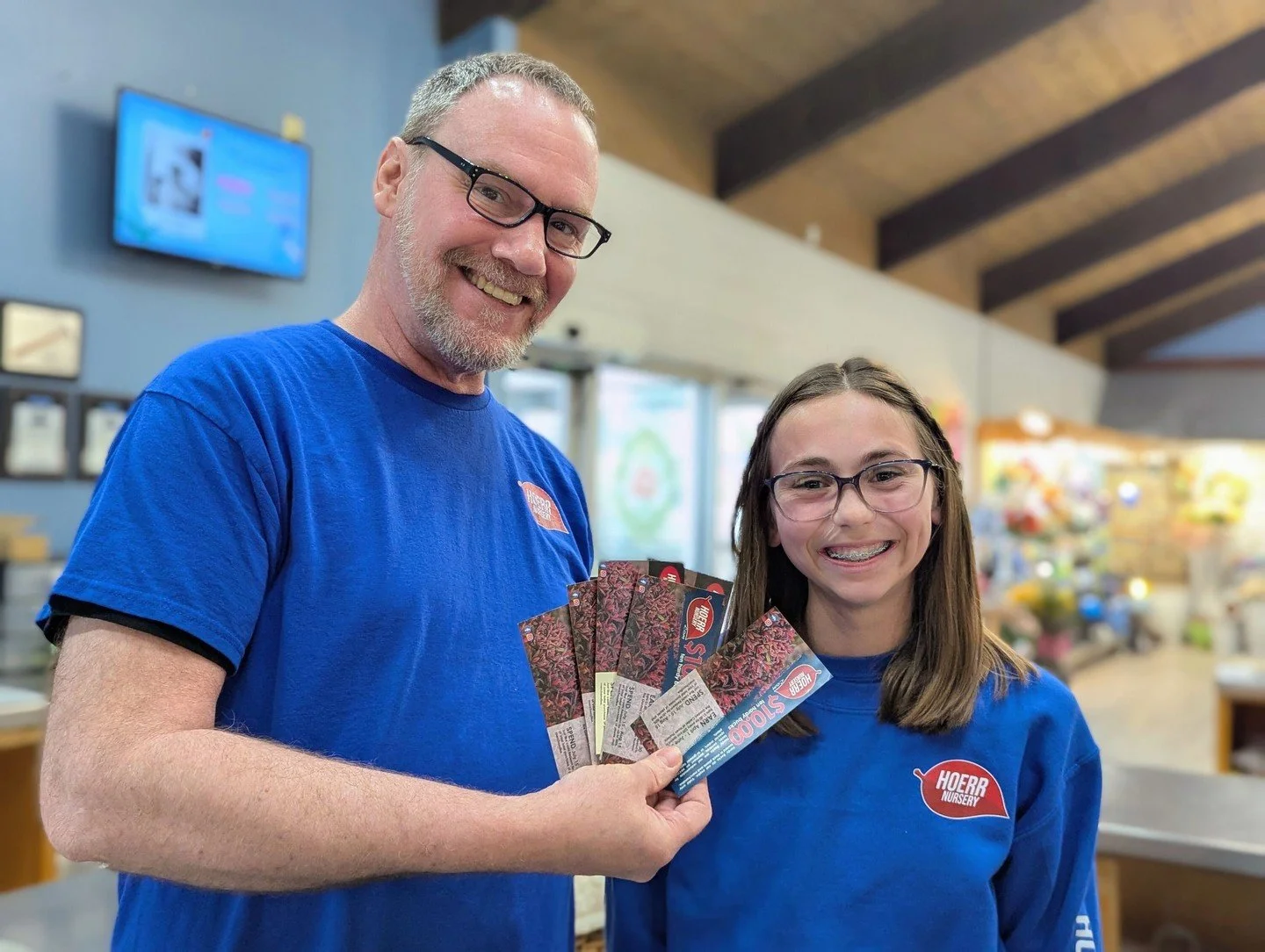 'Tis the season to earn Hardy Bucks at Hoerr Nursery! From April 1&ndash;June 30, get 1 Hardy Buck for every $20 you spend, either in the Garden Center or at Stone Market. Then, between July 15th and August 15th, redeem your Bucks for up to 50% off y