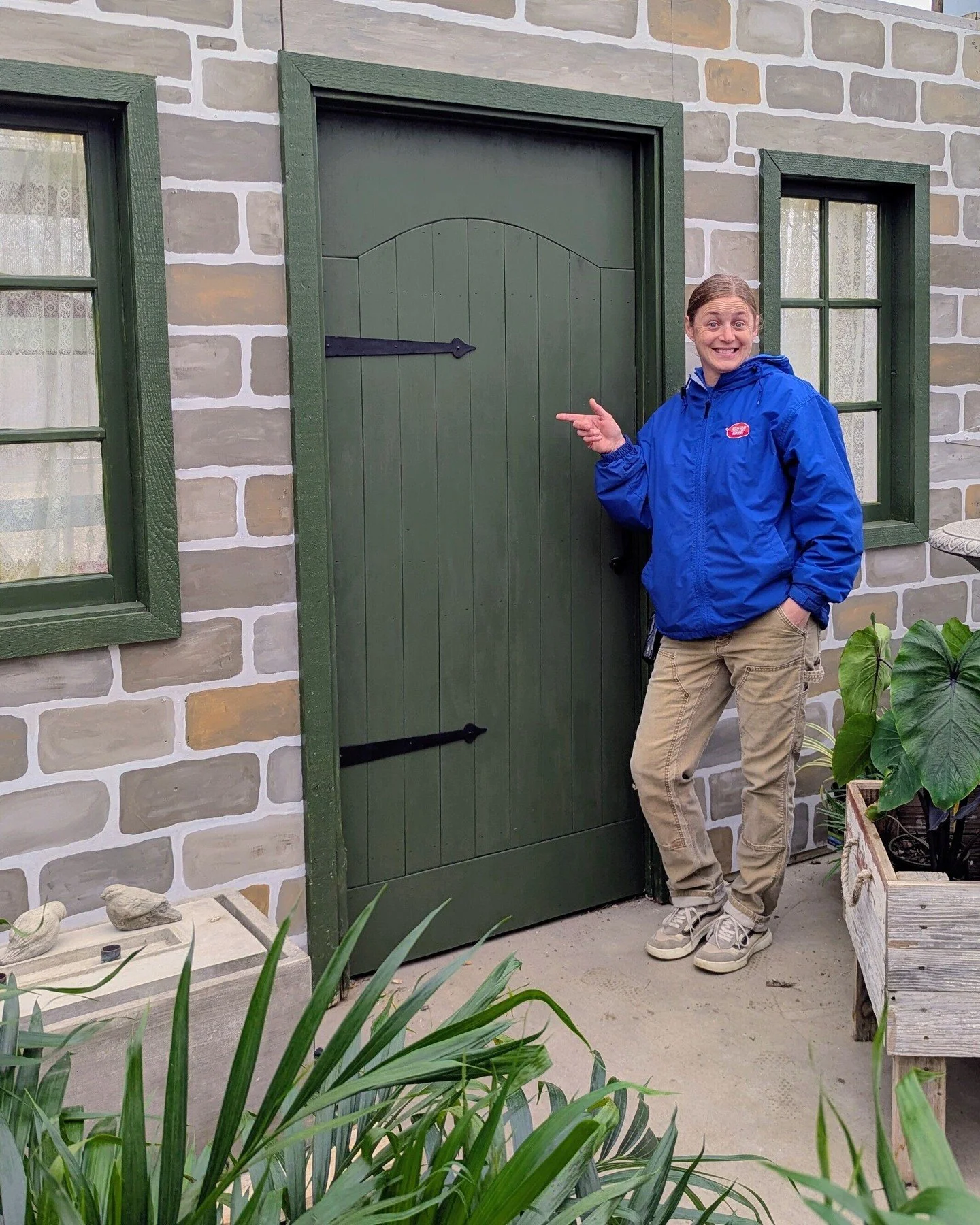 We've had a couple of "home improvement" projects in the works this spring. Ernie and his crew are installing water tables in the perennial yard that should allow us to care for the plants more efficiently, while Lisa has been spearheading 
