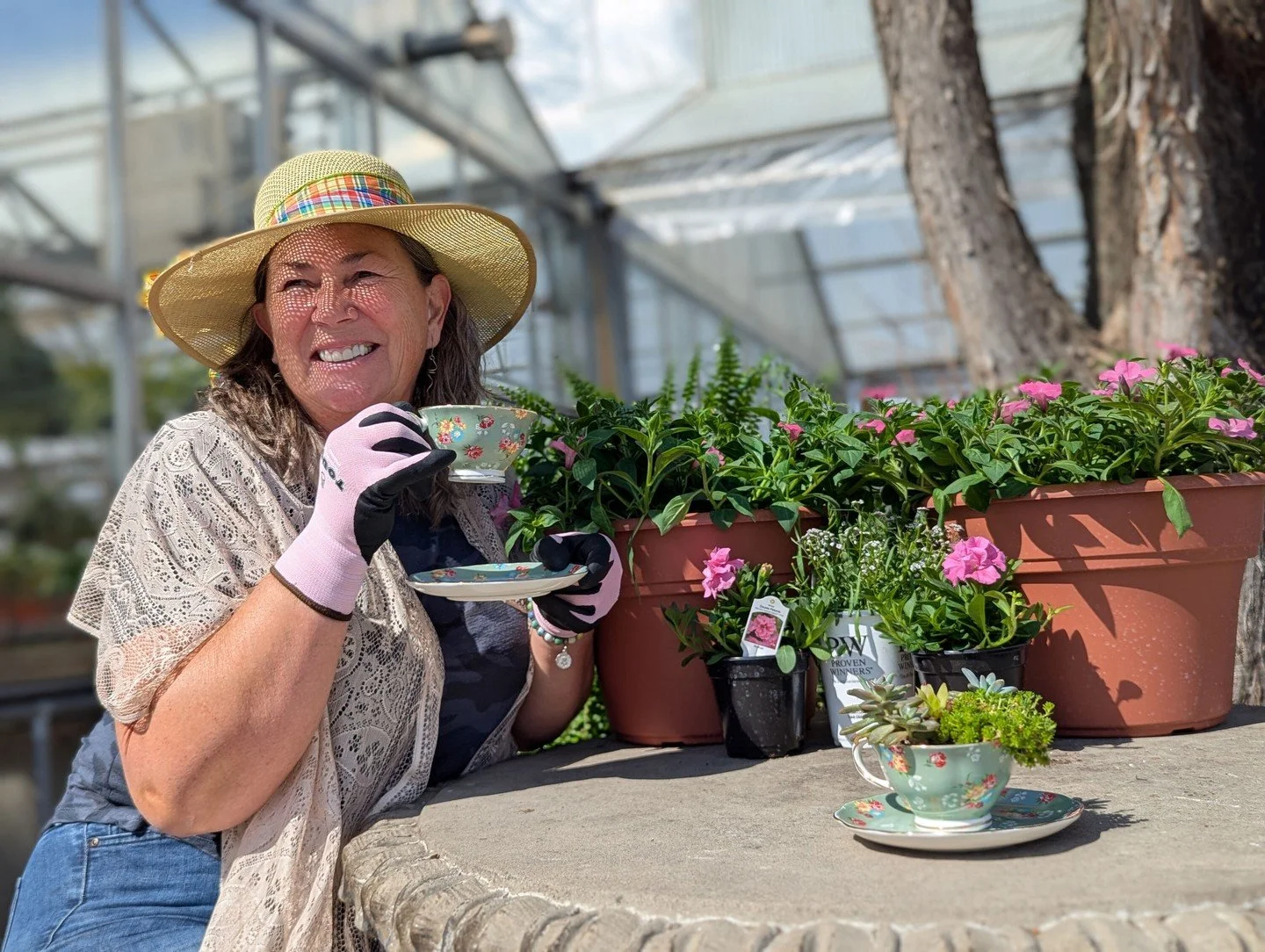 There's still a few spots left for our 10am session of the Succulent Teacup Workshop this Saturday morning! Inspired by Dot Hoerr&rsquo;s love of teacups, this class is all about slowing down, getting creative, and taking home something special that 