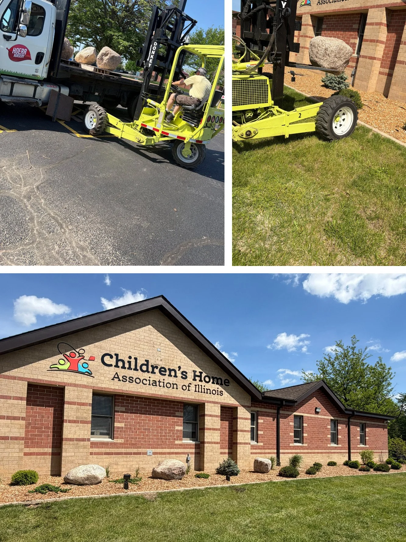 We recently installed some boulders at Children&rsquo;s Home, and it&rsquo;s a great reminder that sometimes the right rock makes all the difference! If you've been looking to add a boulder or two to your landscape, stop by Stone Market and explore o