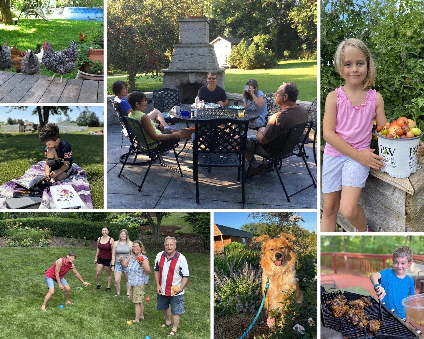 In the summertime, we live outdoors. Whether it's a hammock, a vegetable garden, a barbecue, throwing a ball for your dog or watching the butterflies, your garden can be a beautiful space that keeps drawing you back. If you're not there yet, come see
