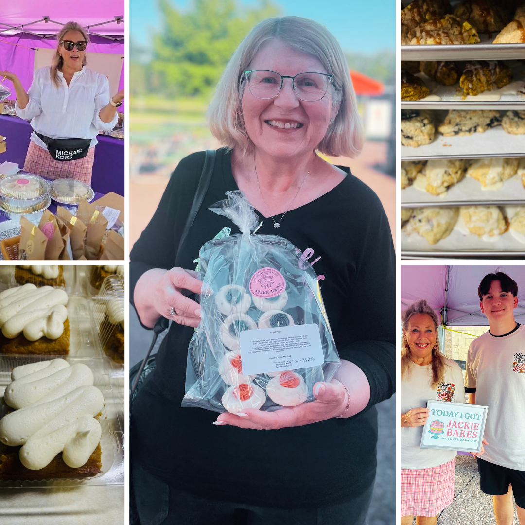 Jackie Bakes, offering locally made seasonal treats!
