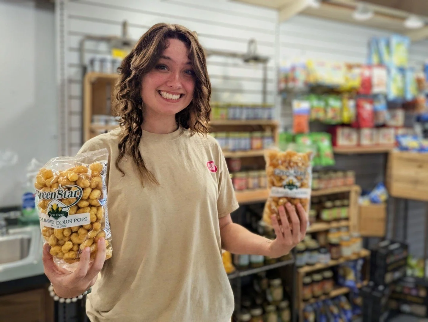 Our tasty selection of old-fashioned snacks make great little gifts, or a special treat for yourself. The staff favorite? Carmel corn pops! They're like caramel corn, but without the kernels.

#peoriaillinois #peoriail #enjoypeoria #hellopeoria #shop