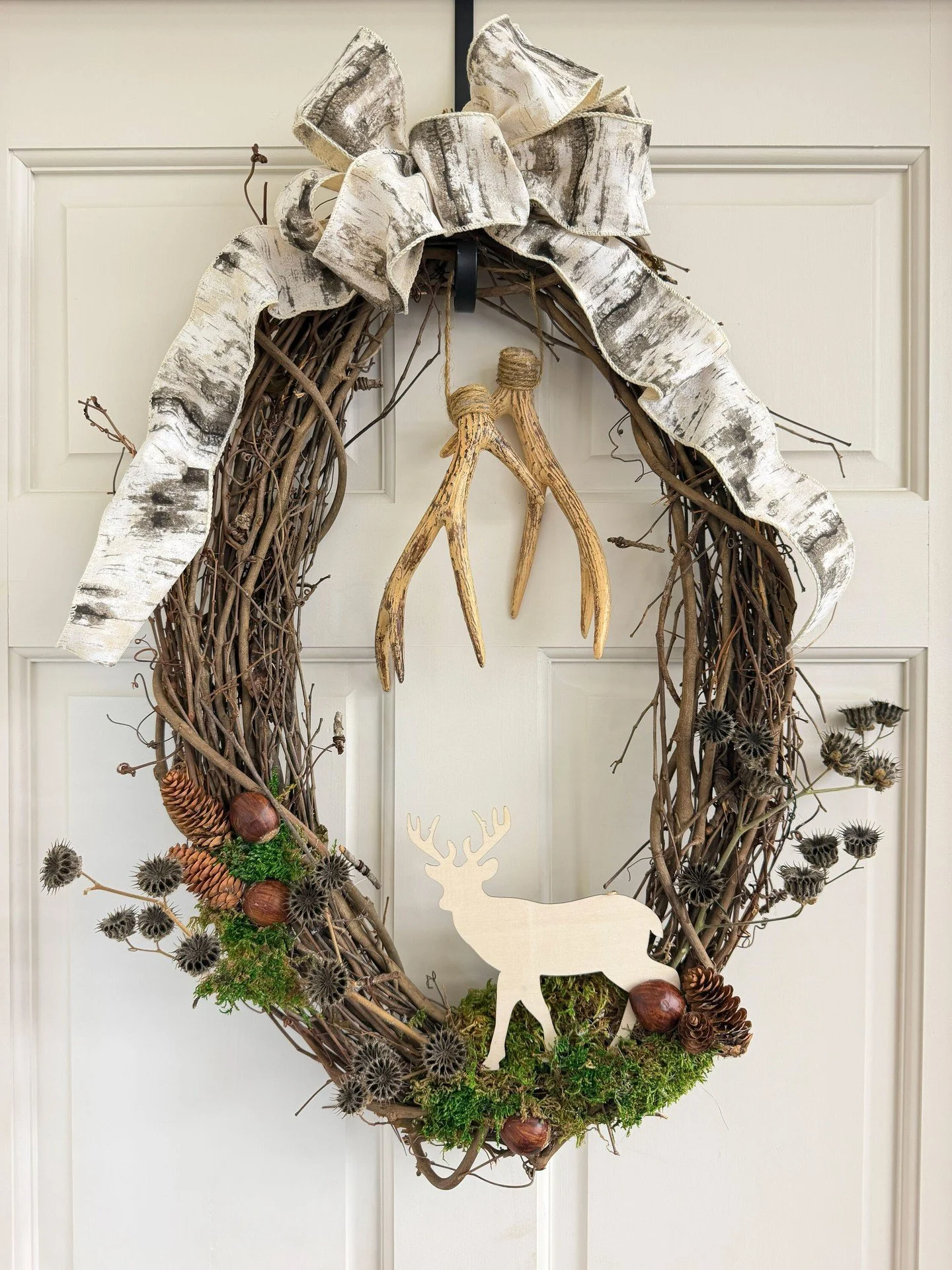 Deck your front door with something a little different this holiday season. Join us to create your own woodland wreath on Saturday, November 14, at 10 a.m. The cost is $45, including all materials. The cost is $45, including all materials. No two wre