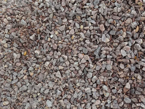 ¾ inch Red Granite Gravel