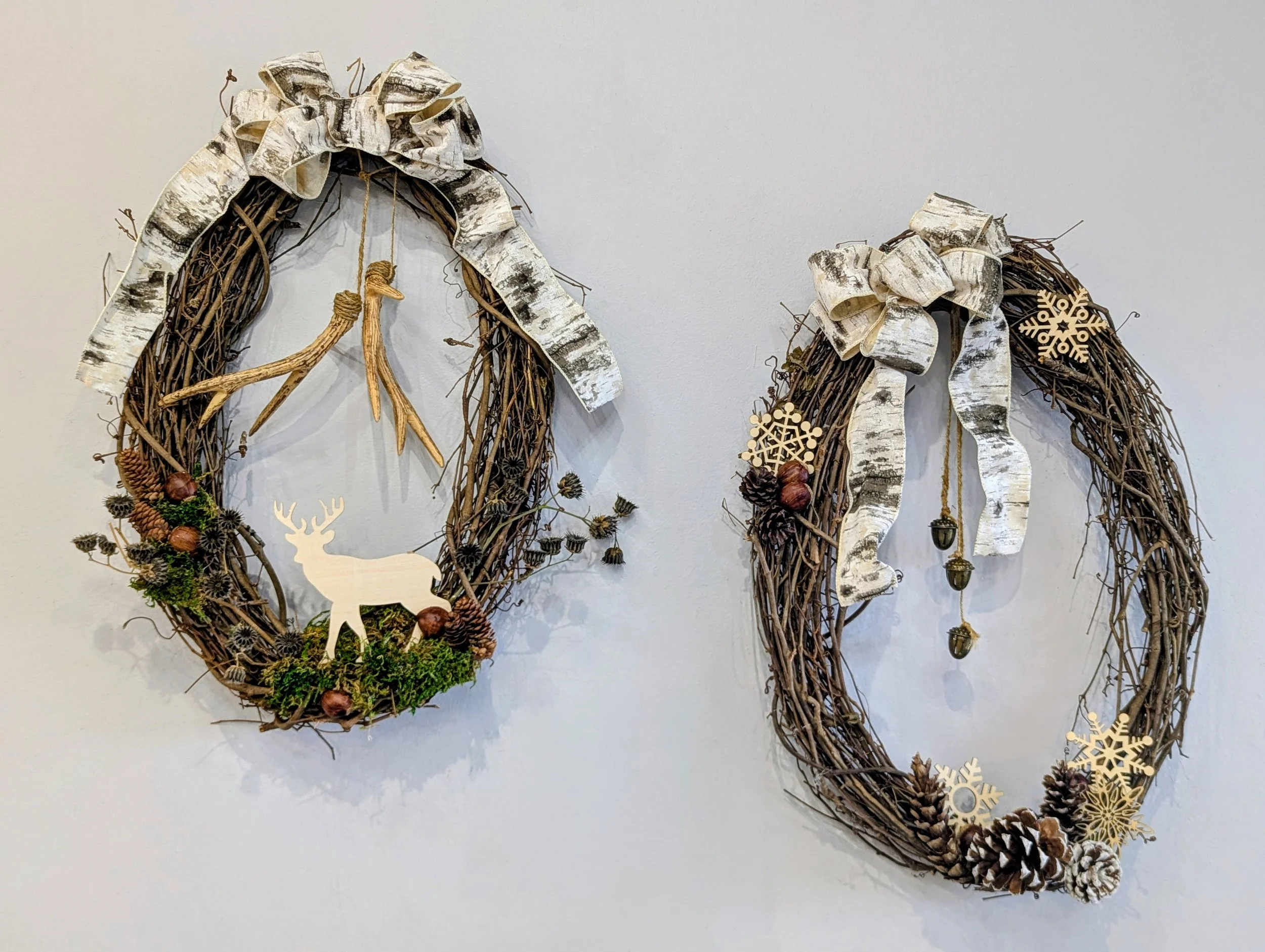 Woodland Grapvine Wreath Workshop Nov 14th @ 10am