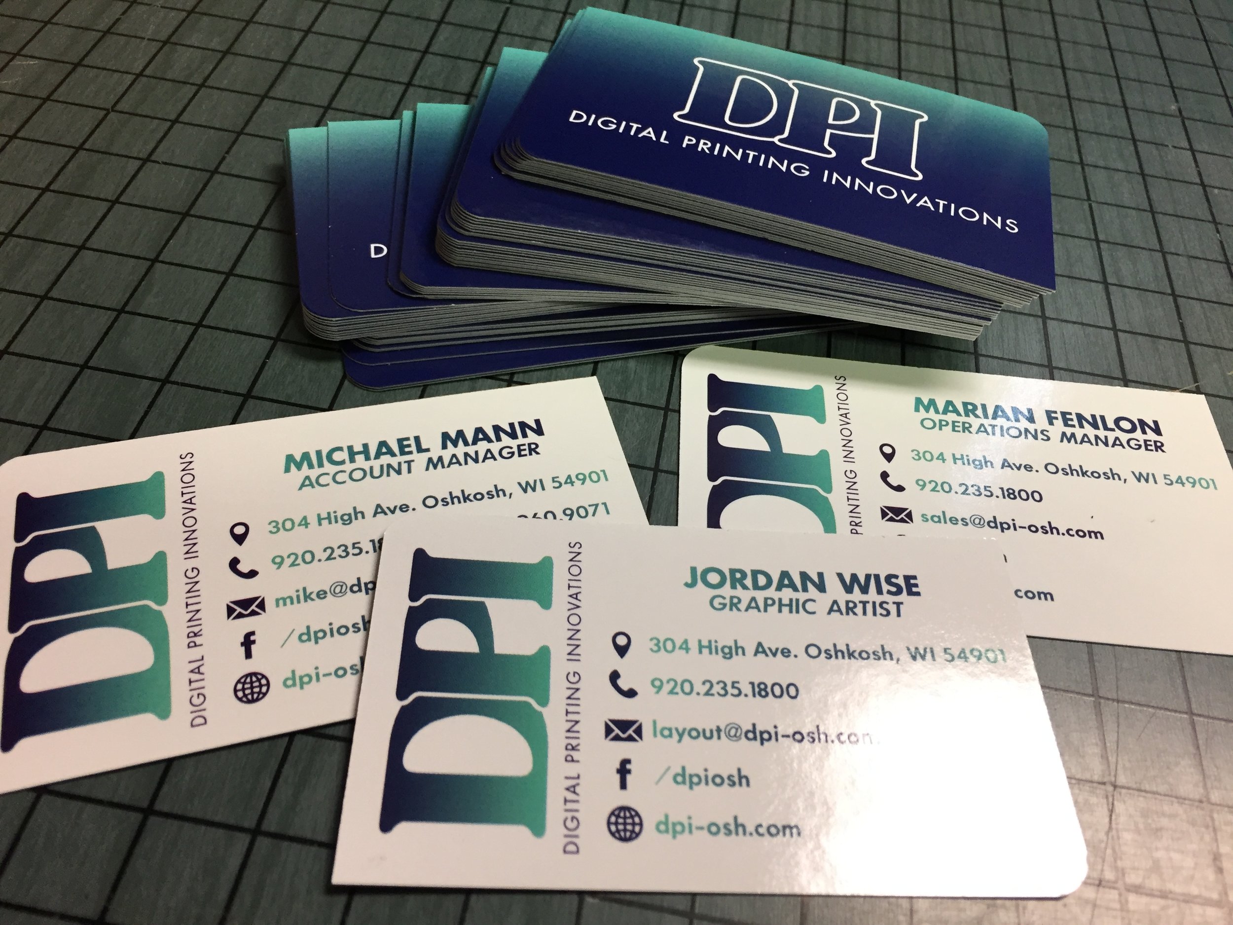 DPI Business Cards