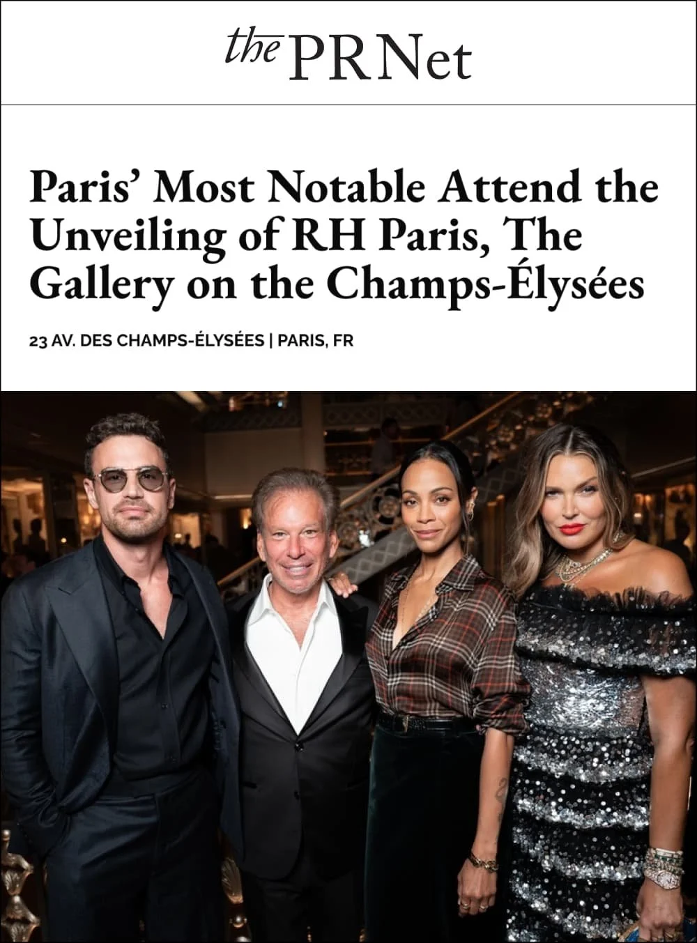 The PR Net