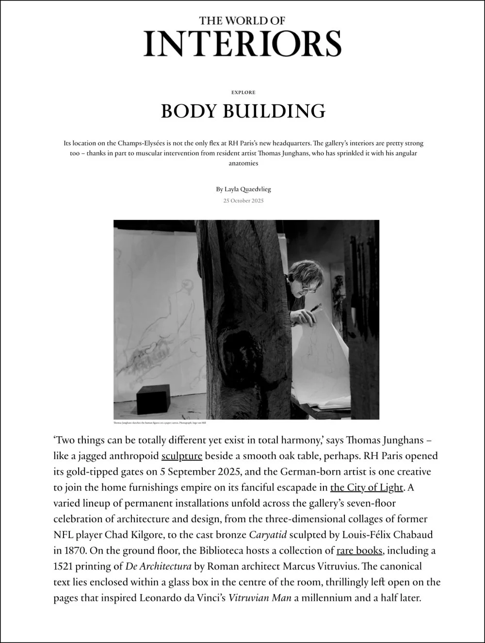 THE WORLD OF INTERIORS