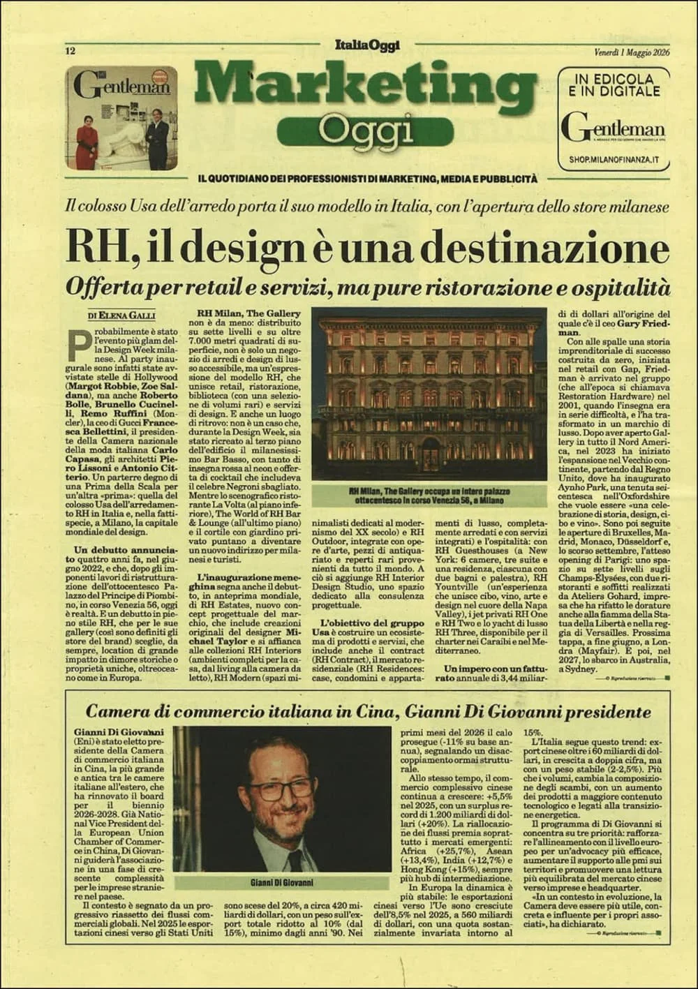 ITALIA OGGI