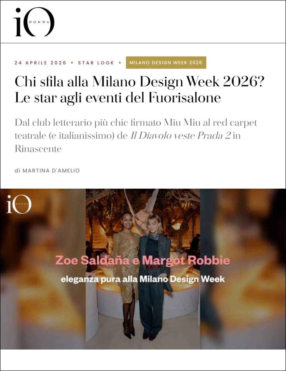 IO DONNA