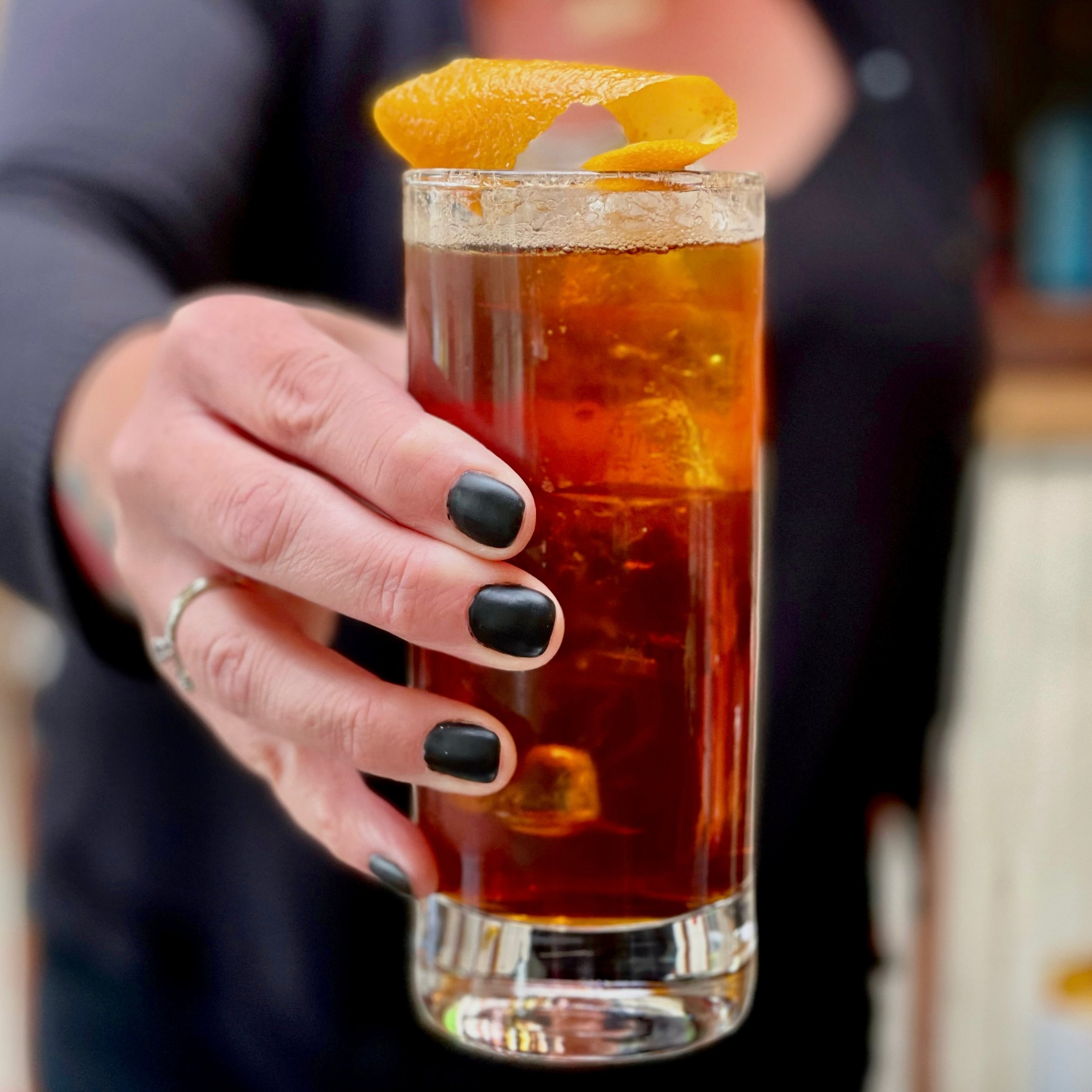 Tonic 🤝 Coffee

Gin isn&rsquo;t the only thing that pairs well with tonic. We combine Rhodium Coffee Black Walnut Vodka, decaf cold brew, and caramel syrup with Indian tonic for a refreshing (and decaf!) boozy beverage. We can also make this as a mo