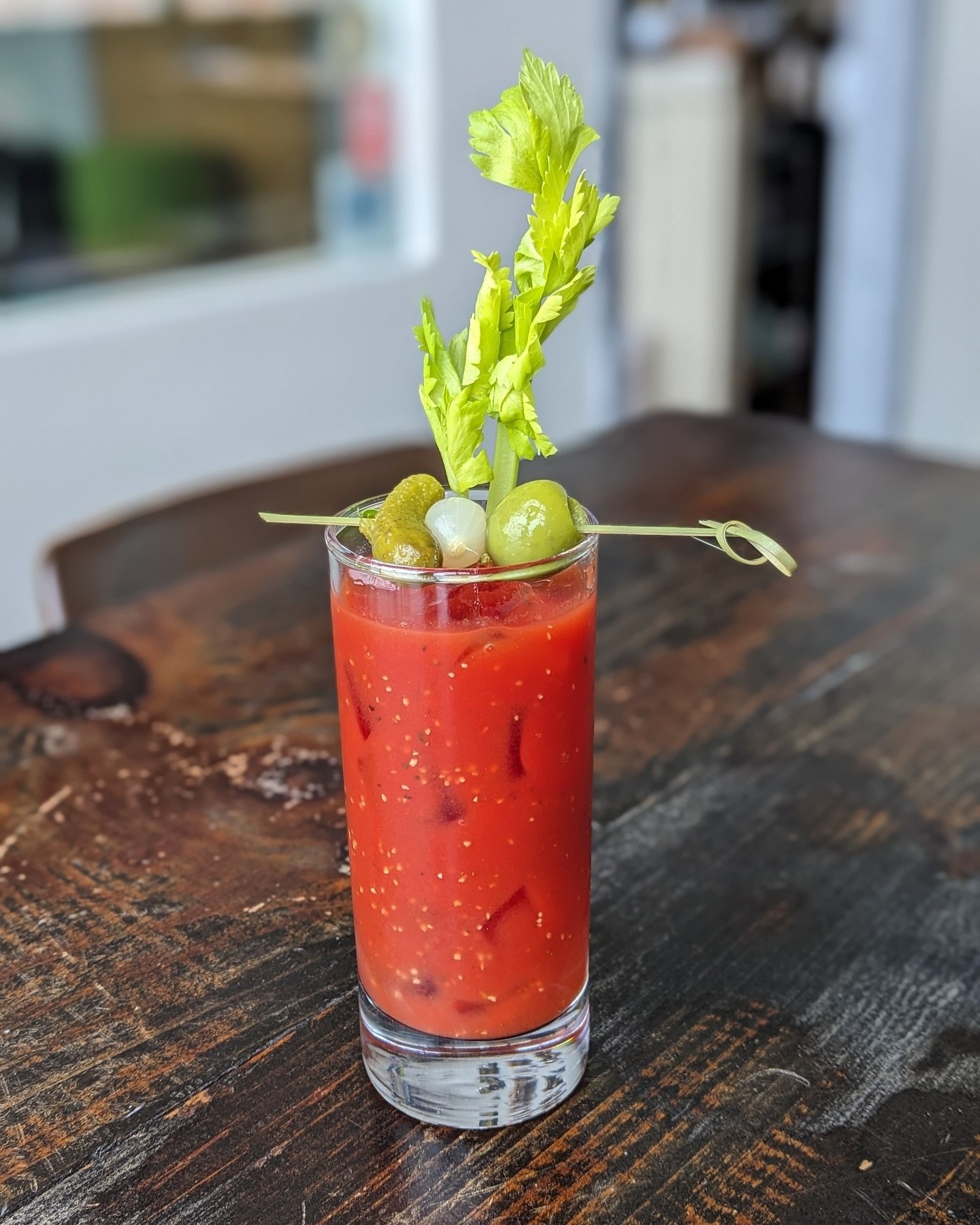 Important question: Are you choosing Rhodium vodka or gin for your Bloody Mary? 

The last Saturday of every month, you can build your own Bloody Mary at the tasting room from 1-4pm. Choose from a variety of spice levels, garnishes, and of course, bo