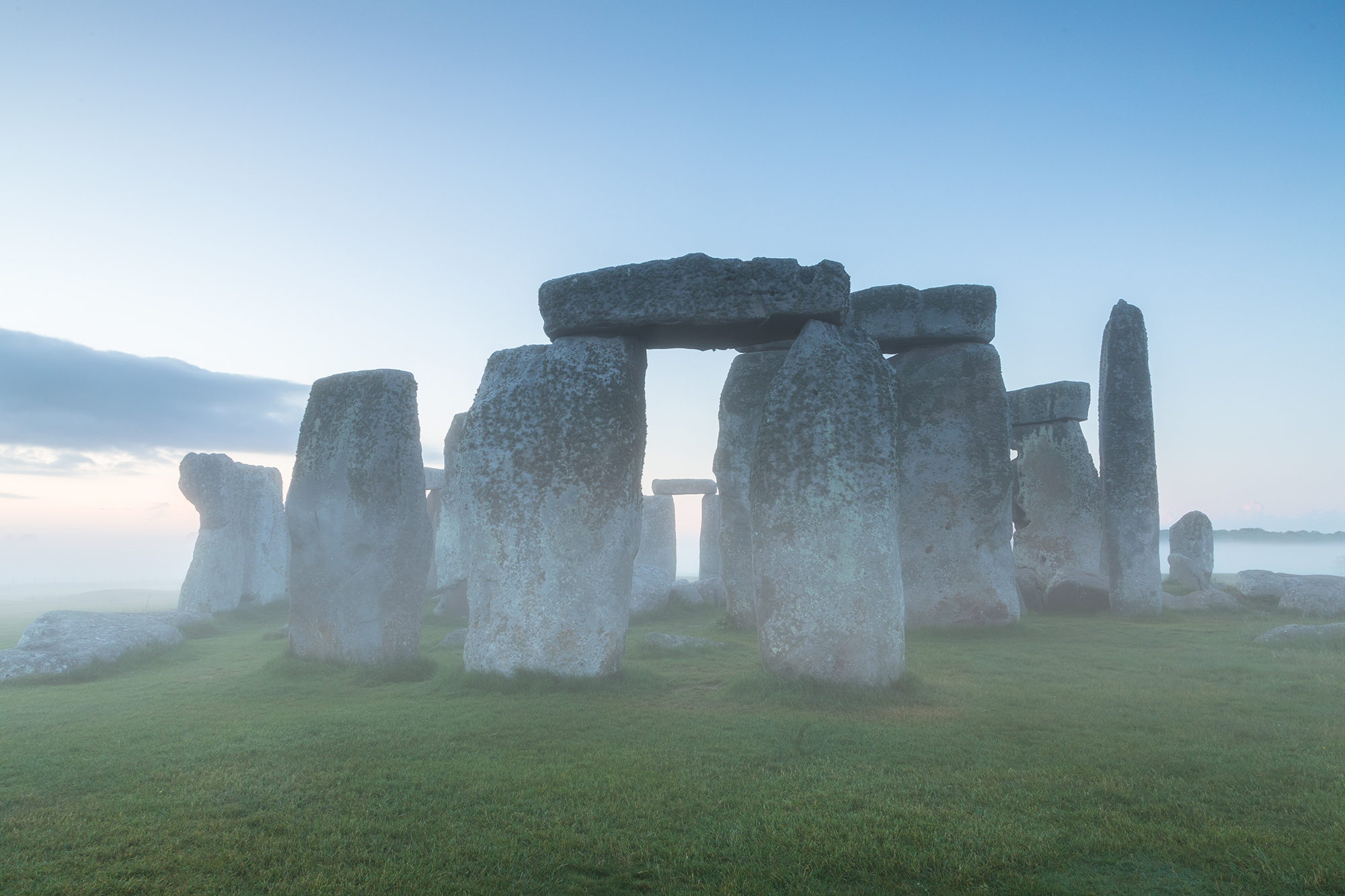 But the best of the trip, was the return morning to Stonehenge. We arrive to a layer of fog that hovered over the stones. Our second private session was more magical than any of us could have hoped for, and it just kept getting better.