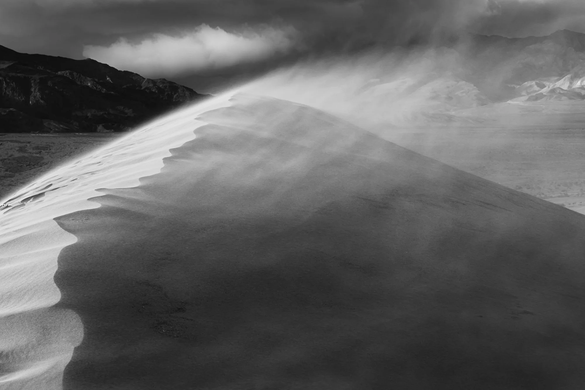 Blowing Sand at the Dunes