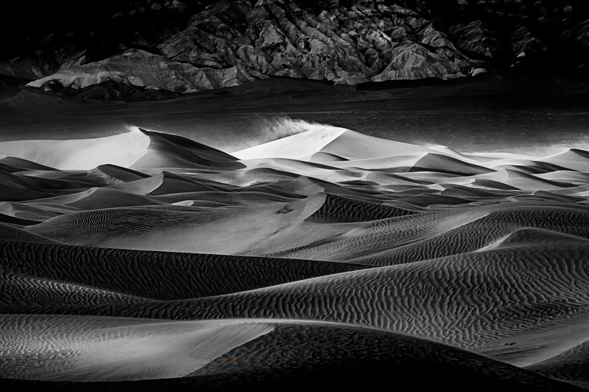 Black &amp; White Mesquite Dunes
