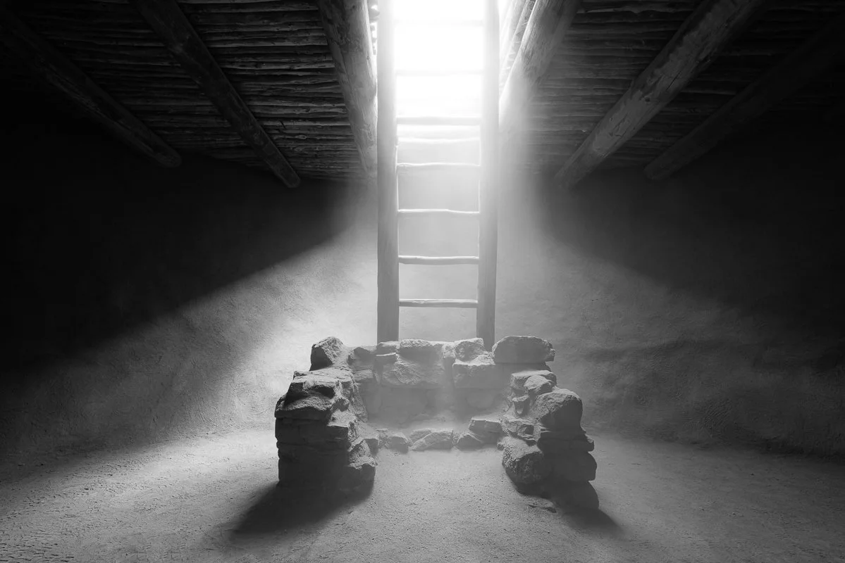 Adobe Building in Santa Fe NM