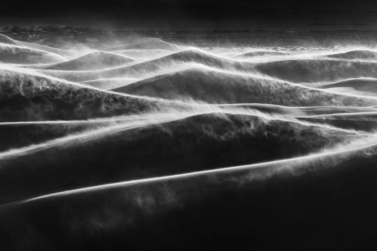 Blowing Sand Death Valley