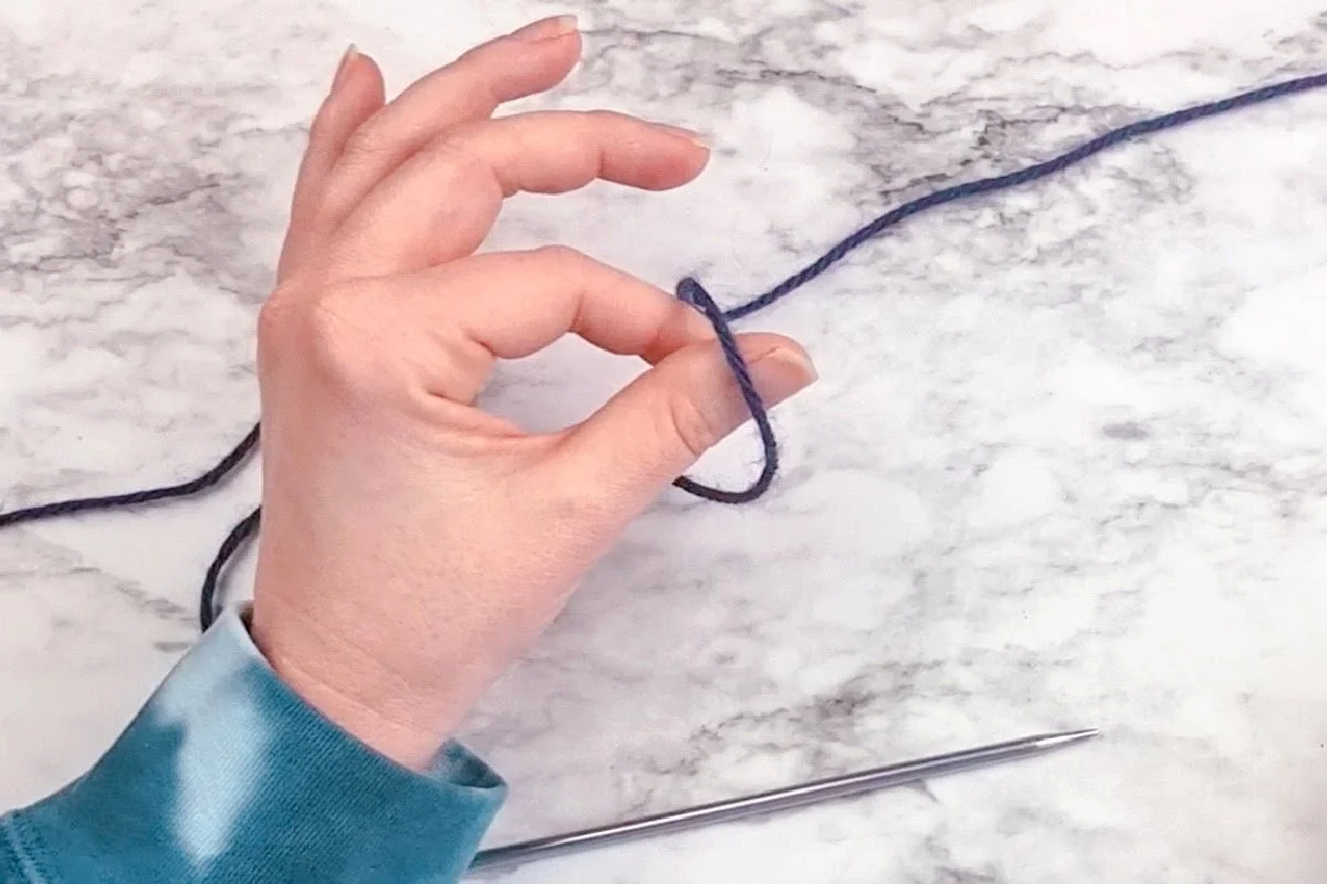 Cast on with no slip knot — Becca J Norman