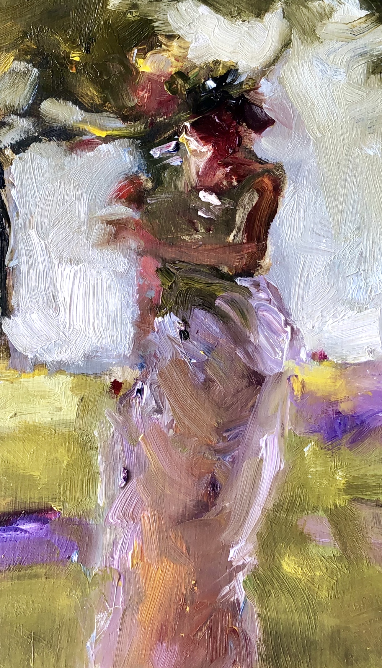 Spring in Lavender (Detail)