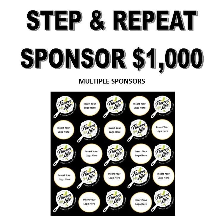 Step &amp; Repeat Sponsor