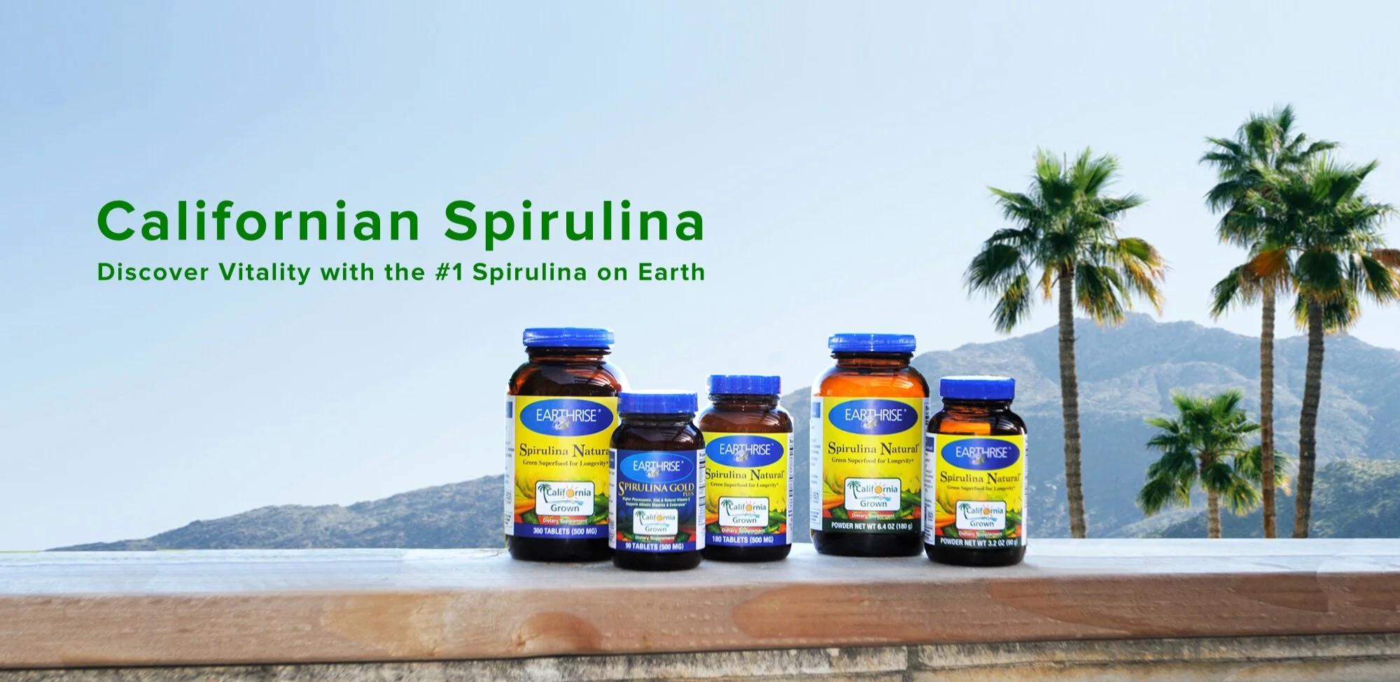 Earthrise Californian Spirulina