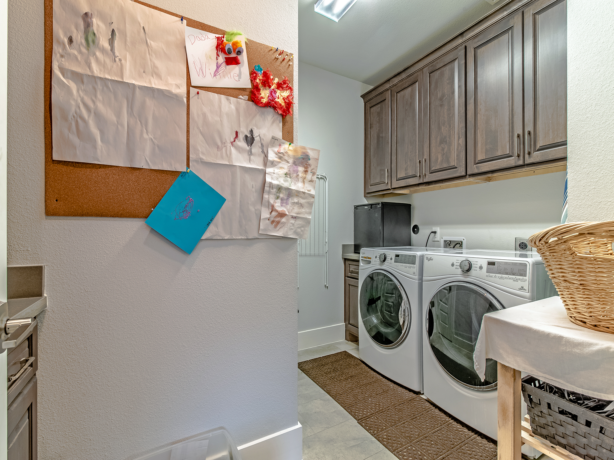  Large laundry is accessible from the hallway but also has a separate entrance from the maser closet. 